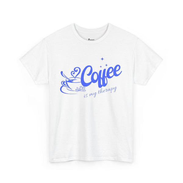 Coffee Is My Therapy  Classic Fit Cotton Tee