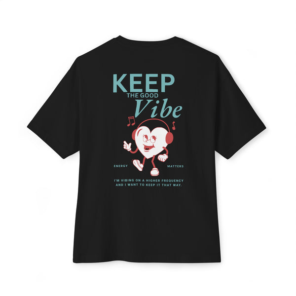 Keep The Good Vibe  Classic Fit Cotton Tee