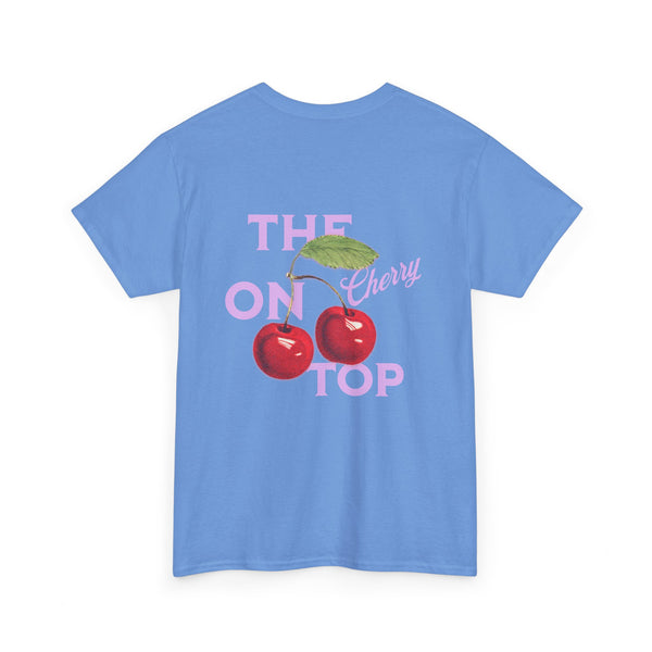 Cherry On Top Cotton Classic Fit Tee