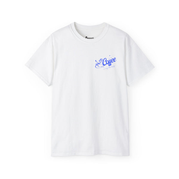 Coffee Therapy Classic Fit Unisex Cotton Tee