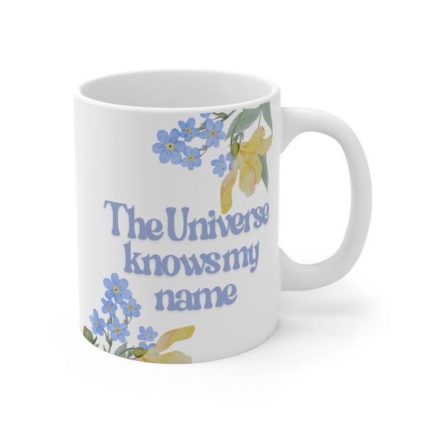 Tasse en céramique avec citation mantra, impression recto verso