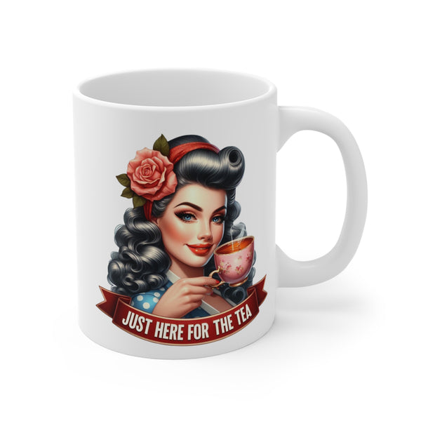 Tasse en céramique avec citation impertinente, impression recto verso