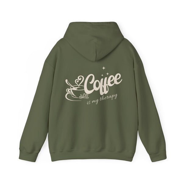 Coffee Is My Therapy Classic Fit Hoodie
